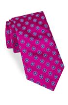 Men's Ted Baker London Lifesaver Medallion Silk Tie, Size - Pink