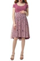 Women's Kimi And Kai Erica Cold Shoulder Maternity Dress - Pink