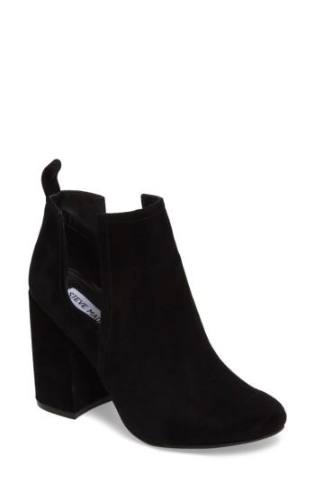 Women's Steve Madden Naomi Cutout Bootie M - Black