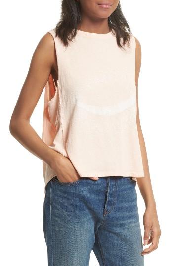 Women's Free People Planet Me Tank - Coral