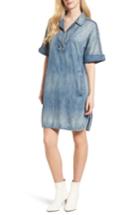Women's Ag Amanda Denim Shift Dress /small - Blue