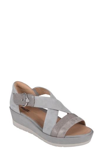 Women's Earth Hibiscus Sandal M - Metallic