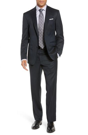 Men's John W. Nordstrom Traditional Fit Solid Wool Suit