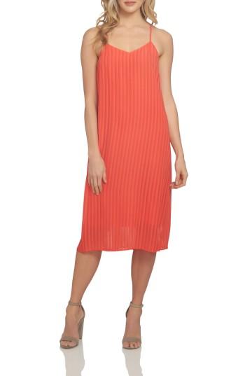 Women's Cece Lacey Chiffon Midi Dress - Red