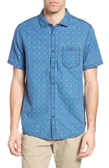 Men's Jeremiah Kit Reversible Jacquard Sport Shirt