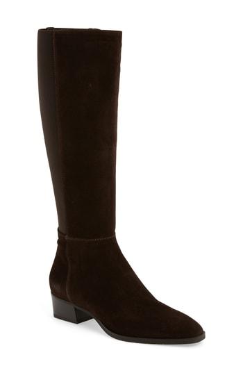 Women's Aquatalia Finola Weatherproof Stretch Back Boot .5 M - Brown