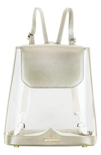 Kelly Wynne Clear Byobackpack - Ivory