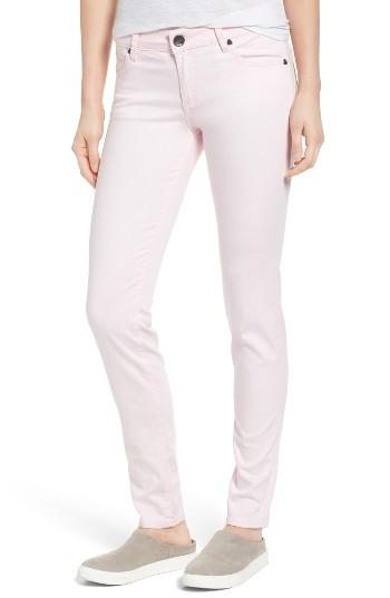 Women's Kut From The Kloth 'diana' Skinny Five-pocket Pants - Red