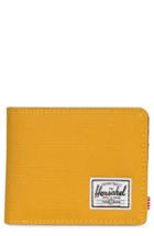 Men's Herschel Supply Co. Hank Rfid Bifold Wallet - Yellow
