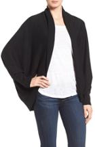 Women's Nordstrom Knit Cocoon Cardigan, Size - Black