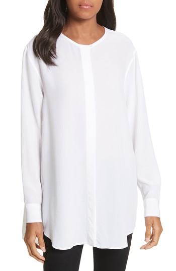 Women's Equipment Simon Silk Blouse - White