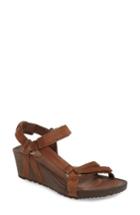 Women's Teva Ysidro Wedge Sandal M - Brown