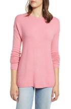 Women's Halogen Bow Back Sweater, Size - Pink