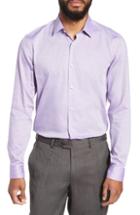 Men's Boss Slim Fit Isko Micro Pattern Dress Shirt
