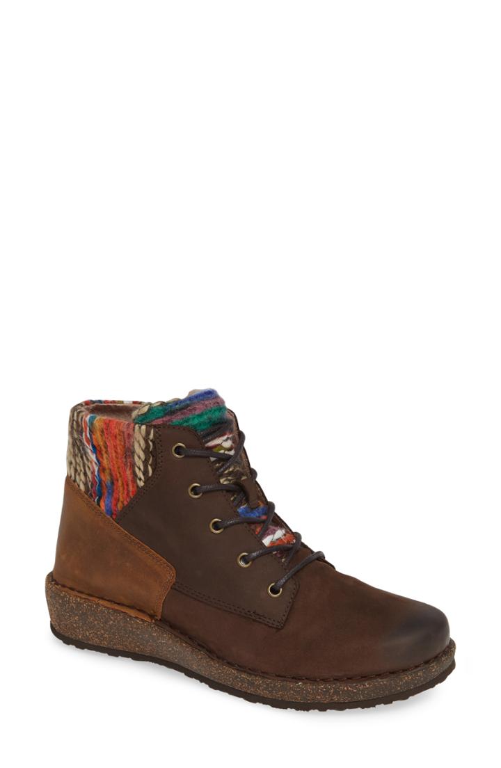Women's Aetrex Jolie Bootie -6.5us / 36eu - Brown