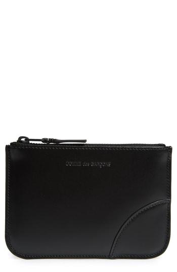 Men's Comme Des Garcons Very Black Leather Line Wallet -