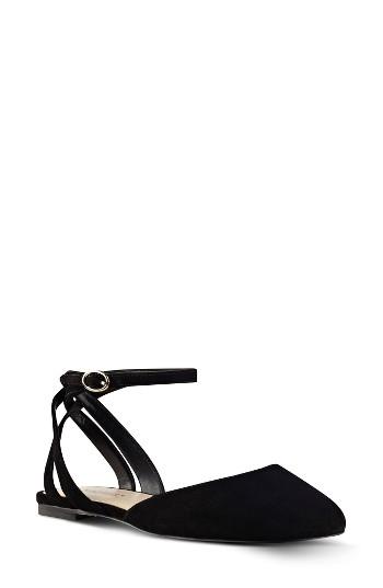 Women's Nine West Begany Ankle Strap Flat