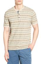 Men's Jeremiah Canyon Jacquard Henley - Beige