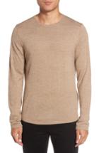 Men's Calibrate Merino Blend Crewneck Sweater - Brown
