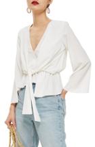Women's Topshop Tiffany Asymmetrical Blouse