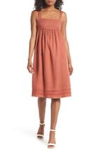 Women's Knot Sisters Stella Babydoll Dress - Orange