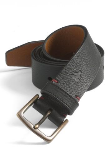 Men's Trask 'elkhorn' Belt - Black Elk