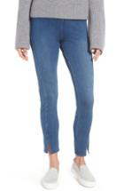 Women's Lysse Split Hem Crop Denim Leggings - Blue