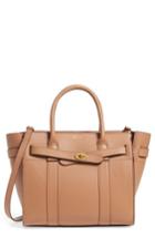 Mulberry Small Zip Bayswater Classic Leather Tote - Pink