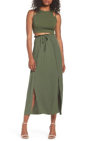 Women's Ali & Jay Pony Ride Two-piece Dress - Green