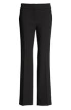 Women's J.crew Edie Full Length Trouser In Four-season Stretch - Black