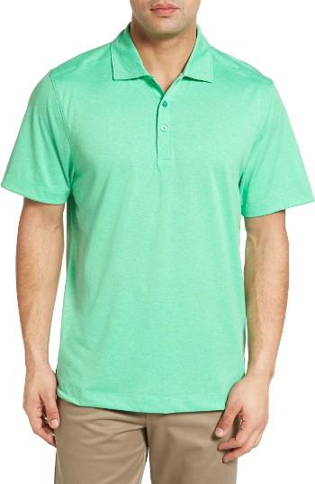 Men's Cutter & Buck 'chelan' Drytec Polo, Size - Green (online Only)