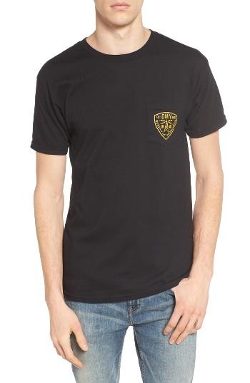 Men's Obey Bureau Of Propaganda Graphic Pocket T-shirt
