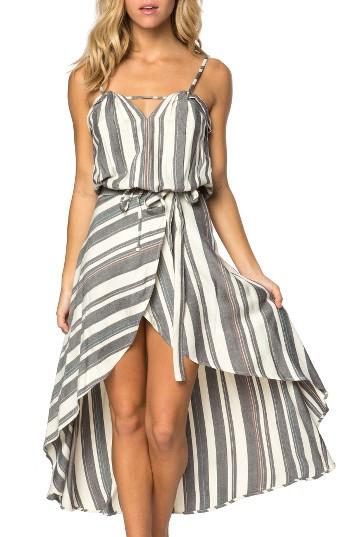 Women's O'neill X Natalie Off Duty Savannah Woven Stripe Tank - Ivory