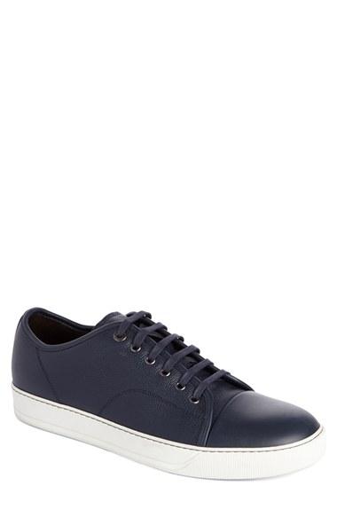 Men's Lanvin Shiny Cap Toe Sneaker