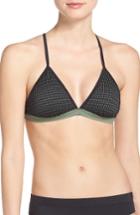 Women's Zella Perforated Bikini Top