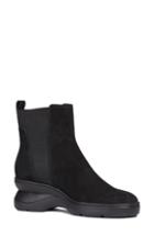 Women's Geox Ascythia Wedge Bootie Us / 37eu - Black