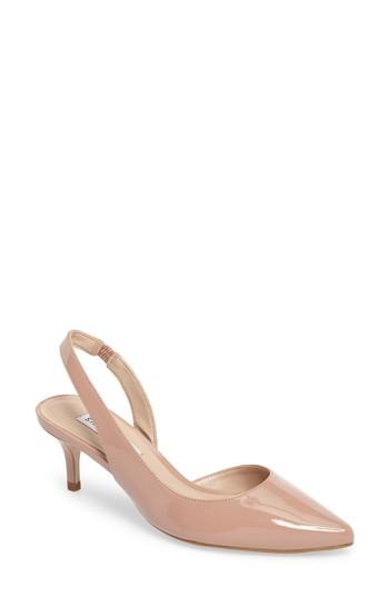Women's Steve Madden Vera Half D'orsay Slingback Pump M - Pink