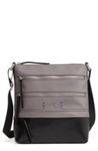 Lodis Los Angeles Wanda Nylon Sport Rfid Travel Crossbody Bag - Grey