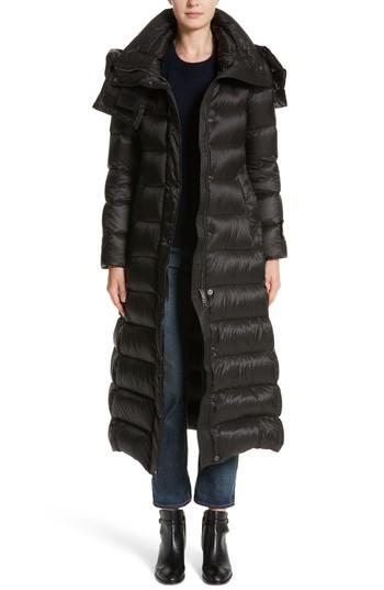 Women's Burberry Kanefield Puffer Coat With Removable Hood - Black
