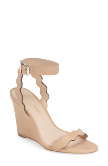 Women's Loeffler Randall 'piper' Wedge Sandal M - Beige