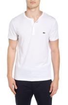 Men's Lacoste Henley T-shirt (s) - White