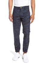 Men's Lvlxiii Camo Moto Pants - Black