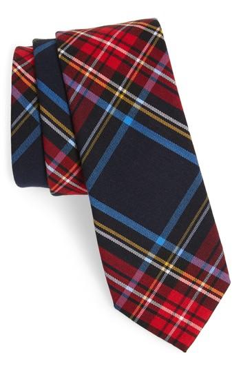 Men's Nordstrom Men's Shop Carrington Plaid Cotton Blend Tie