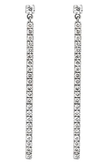 Women's Messika Gatsby Diamond Bar Linear Earrings