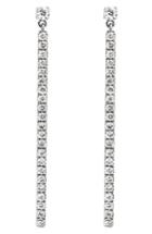 Women's Messika Gatsby Diamond Bar Linear Earrings