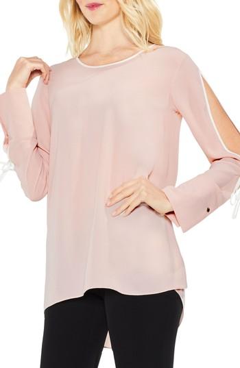 Women's Vince Camuto Split Sleeve Top - Pink