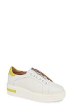 Women's Linea Paolo Killian Platform Sneaker M - White