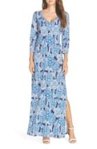 Women's Lilly Pulitzer Anissa Maxi Dress, Size - Blue