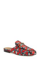 Women's Gucci 'princetown' Print Mule Loafer