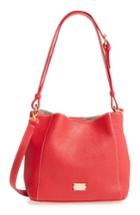 Frances Valentine Small June Leather Hobo - Red